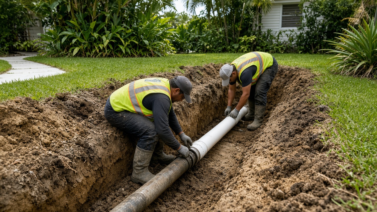 Sewer Line Repair in Bonita Springs, FL